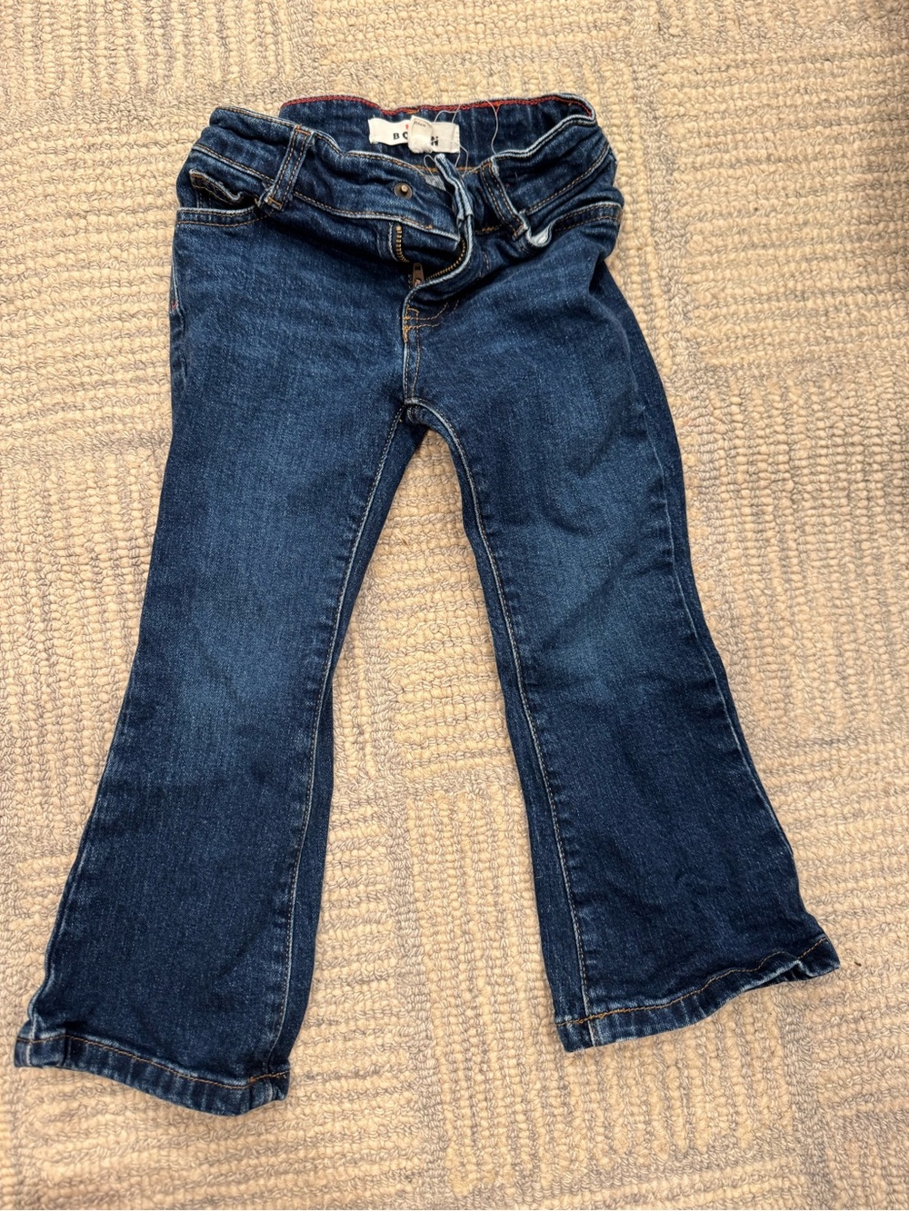 Boden Dark Blue Flare Jeans